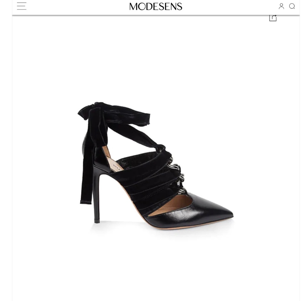🚨❣️SOLD❣️🚨Authentic Valentino garavani lace up heels - Picture 14 of 14